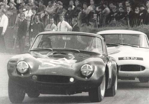 Dr E H M Paul at Brands Hatch 30th August 1965